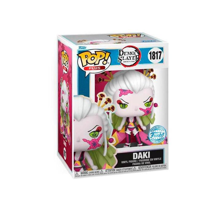 Funko Figura POP Demon Slayer Kimetsu no Yaiba Daki Exclusive Figura Vinilo