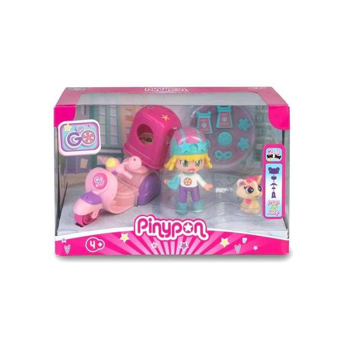 Figura Pinypon Let's go! Vehículo 4 Figura Pinypon Let's go! Vehículo 4