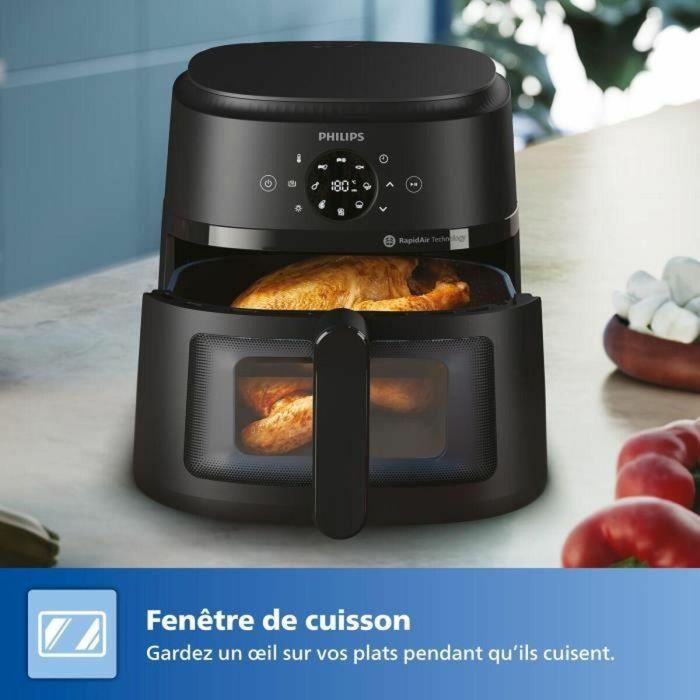 Philips AirFryer NA230/00 Freidora sin Aceite 6.2L, 13 Programas de Cocción, 1700W 2 Philips AirFryer NA230/00 Freidora sin Aceite 6.2L, 13 Programas de Cocción, 1700W 2
