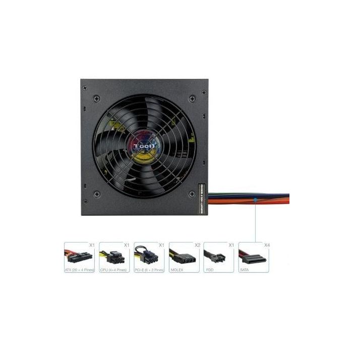 Fuente Alimentacion Tooq Tqapolo - 600Sp Atx 600 W 2 Fuente Alimentacion Tooq Tqapolo - 600Sp Atx 600 W 2