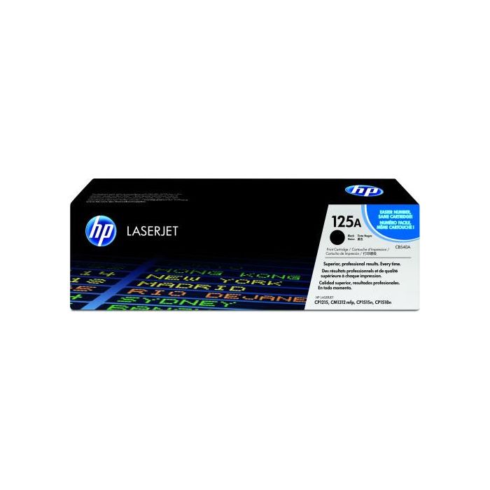 Hp Toner Negro Con Colorsphere Laserjet Cp1210-1215-1510- 1515-1518Ni, Cm131 - Nº 125A 2