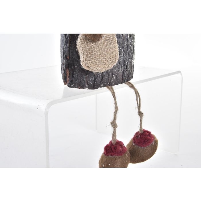 DKD Home Decor Figura Decorativa de Navidad Papá Noel Estilo Alpina en Abedul, Purpurina y Porexpan - Colores Natural y Rojo - 23x8x15 cm 2 DKD Home Decor Figura Decorativa de Navidad Papá Noel Estilo Alpina en Abedul, Purpurina y Porexpan - Colores Natural y Rojo - 23x8x15 cm 2