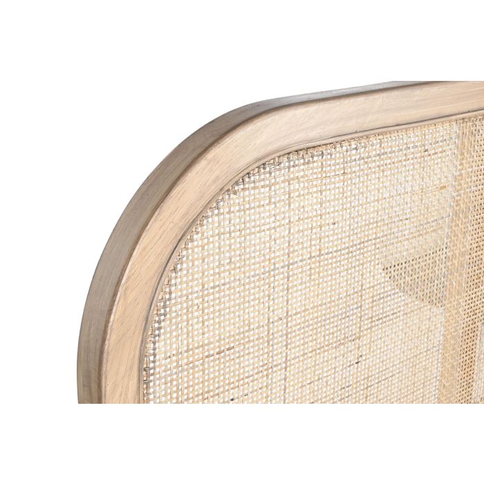 Cabecero de Cama Home ESPRIT Natural Madera de caucho 180 x 3,5 x 120 cm 1