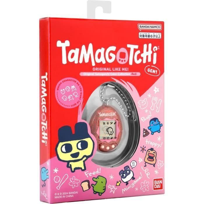 Bandai 46006 Tamagotchi Original Colección Colores BAN3296580460069 - Rojo 5 Bandai 46006 Tamagotchi Original Colección Colores BAN3296580460069 - Rojo 5