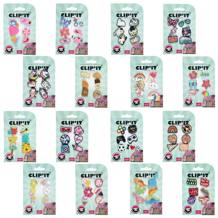 Juego De 6 Charms Clip It Home Deco Factory 2
