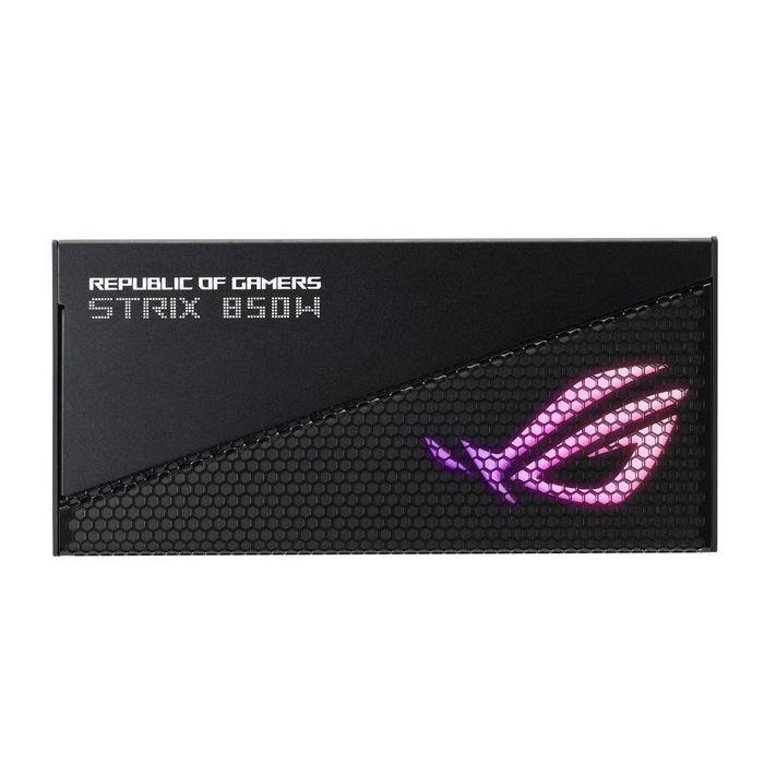 Asus ROG Strix Fuente de Alimentación 850W Gold Aura RGB, 80+ Gold, ATX 3.0, PCIe 5.0 Ready, Ventilador Axial-tech, 0dB 1 Asus ROG Strix Fuente de Alimentación 850W Gold Aura RGB, 80+ Gold, ATX 3.0, PCIe 5.0 Ready, Ventilador Axial-tech, 0dB 1
