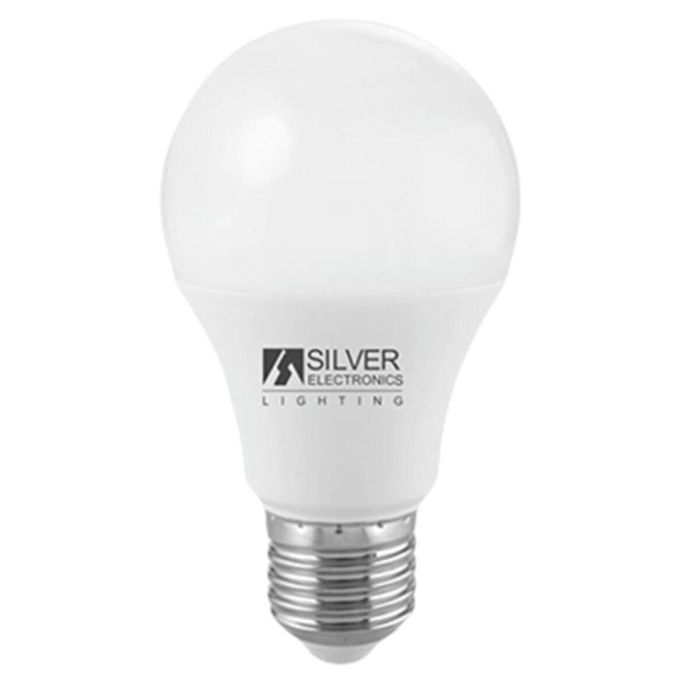 Bombilla LED Silver Electronics ECO ESTANDAR E27 Blanco