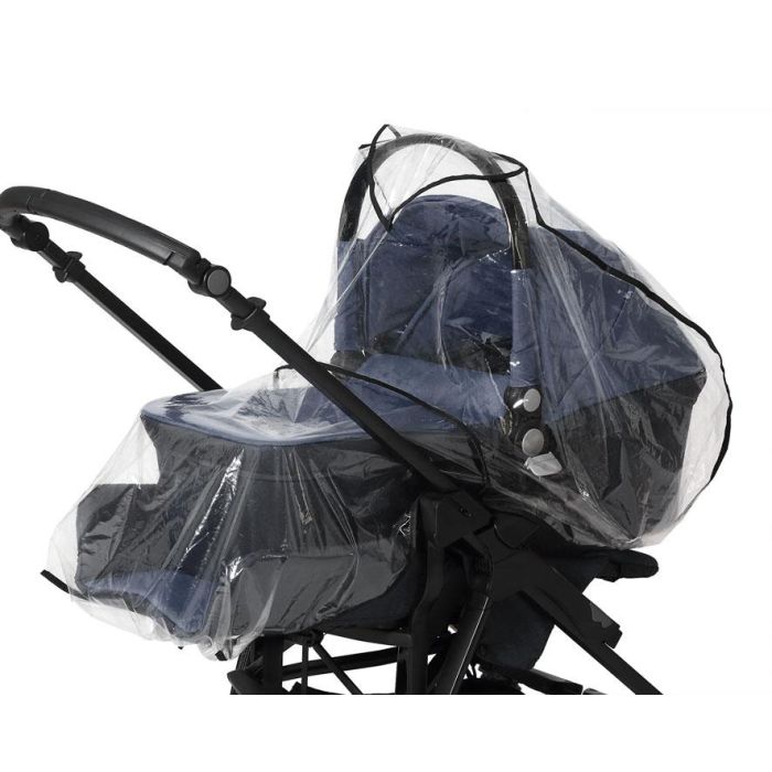 KioKids Protector de Lluvia y Clima Universal para Cochecito con Ventilación Transparente +0 Meses 1