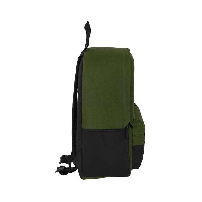 Mochila para Portátil Safta Dark Forest Negro Verde 31 x 40 x 16 cm 2