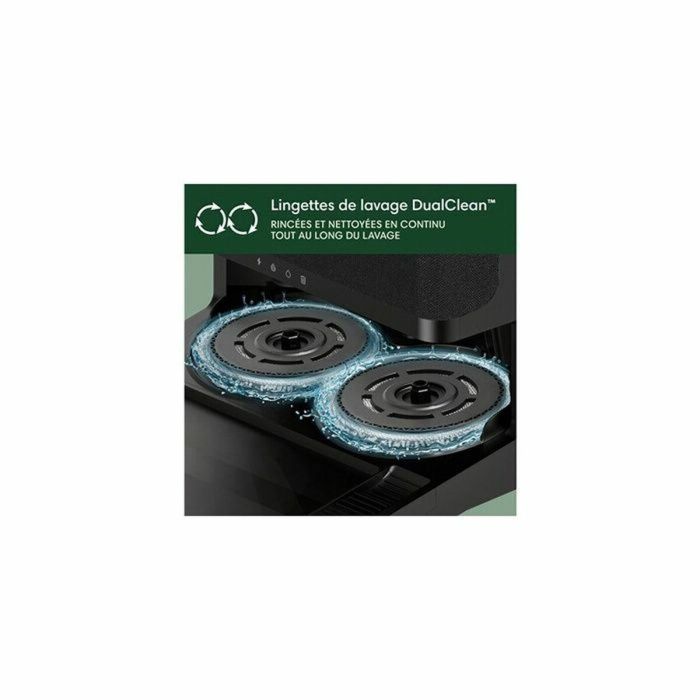iRobot IRO1743805957864 Aspiradora robot Roomba Plus 405 Negra, Compatible IoT, Limpieza programable 1