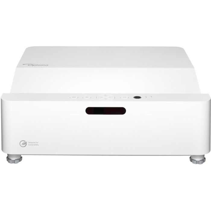 Optoma ZH430UST Proyector Láser DLP 1920x1080 Full HD 4000 Lúmenes Ultracorta Distancia VGA HDMI 3D Blanco