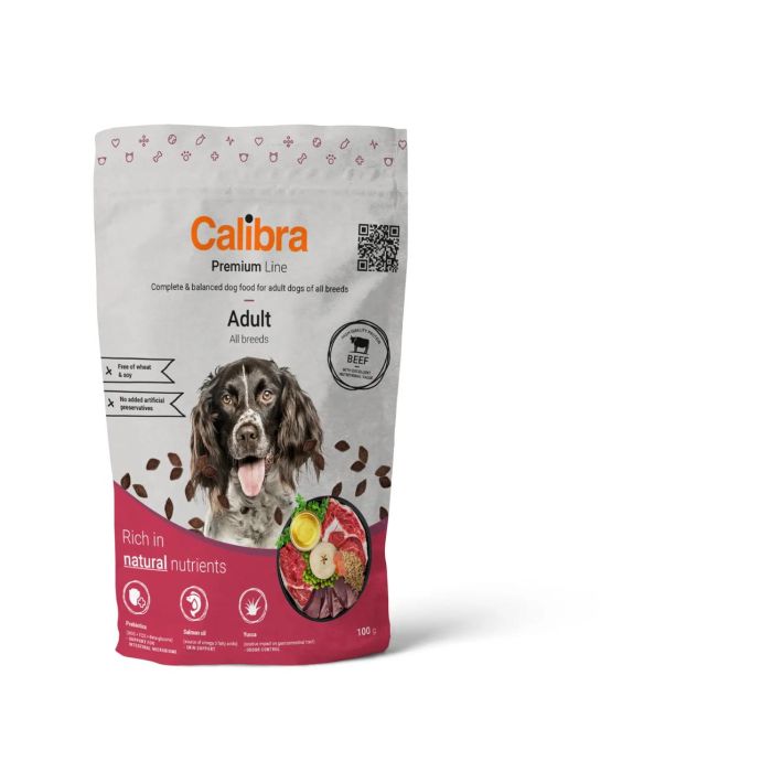 Calibra Dog Premium Adult Ternera 100 gr Formato Prueba