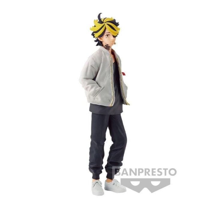 Banpresto Figura Tokyo Revengers Kazutora Hanemiya 17cm PVC 3 Banpresto Figura Tokyo Revengers Kazutora Hanemiya 17cm PVC 3