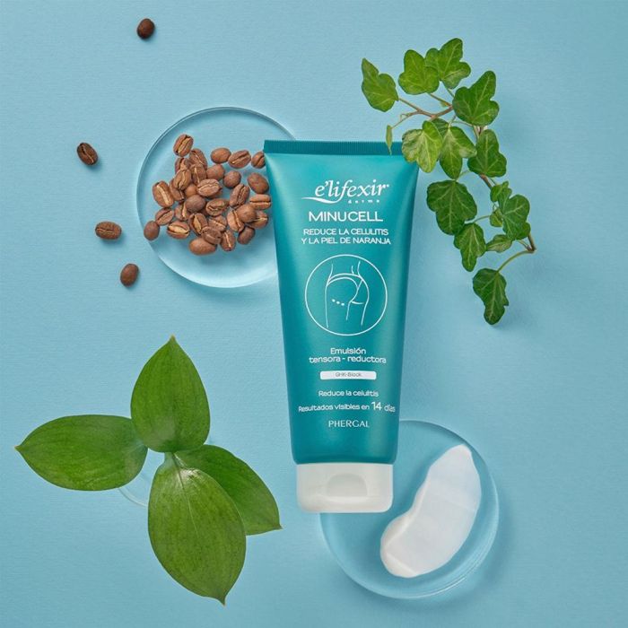 E'Lifexir Crema Anticelulítica Minucell 200 ml Tratamiento Corporal Reductor Piel de Naranja 1