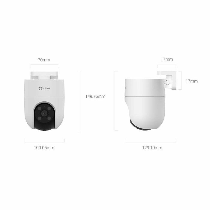 EZVIZ H8c 2K Cámara de Seguridad IP Exterior Inalámbrica y Alámbrica, 2304x1296 (2K), Visión Nocturna, Audio 2 Vías, Detección de Personas 15 EZVIZ H8c 2K Cámara de Seguridad IP Exterior Inalámbrica y Alámbrica, 2304x1296 (2K), Visión Nocturna, Audio 2 Vías, Detección de Personas 15