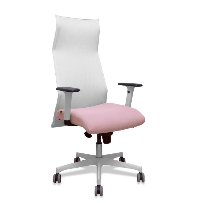 Silla de Oficina Piqueras y Crespo 54BR65G Blanco Rosa Silla de Oficina Piqueras y Crespo 54BR65G Blanco Rosa