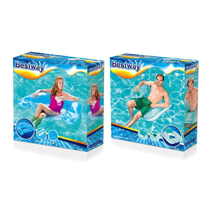 Bestway Sillon Hinchable con Asas y Portabebida Color Surtido 152x99 cm Playa y Piscina 43118 3 Bestway Sillon Hinchable con Asas y Portabebida Color Surtido 152x99 cm Playa y Piscina 43118 3