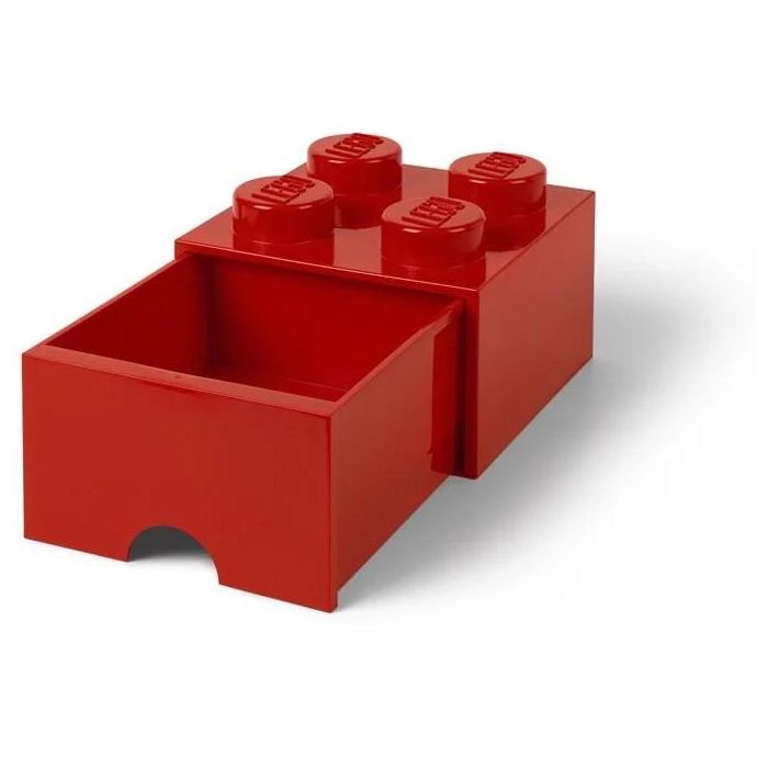 Room Copenhagen LEGO Brick Drawer 4 rot (rot) 1 Room Copenhagen LEGO Brick Drawer 4 rot (rot) 1