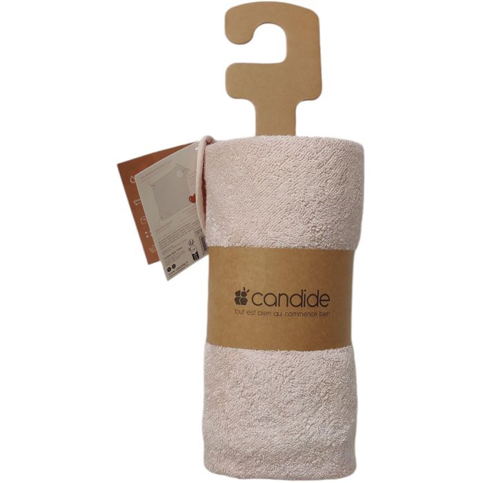 Toalla de baño XXL para padres y bebés - CANDIDE - 100x100 cm - Rosa 1