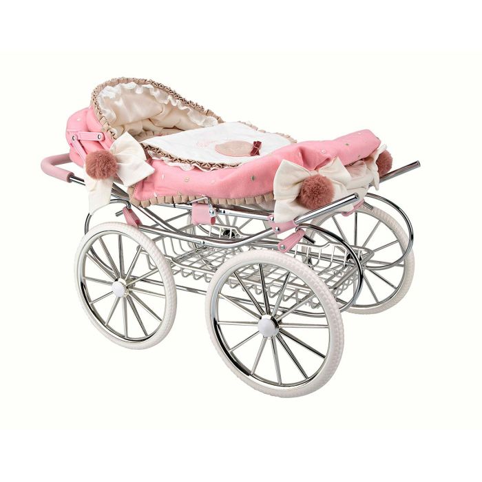 Muñecas Arias Coche Capota Reborn De Paris con Bolso para Muñecas Altura Manillar 90 cm 2 Muñecas Arias Coche Capota Reborn De Paris con Bolso para Muñecas Altura Manillar 90 cm 2