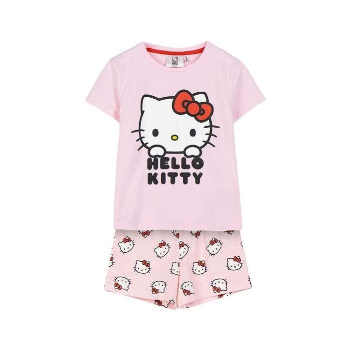 Pijama corto single jersey hello kitty 5 años