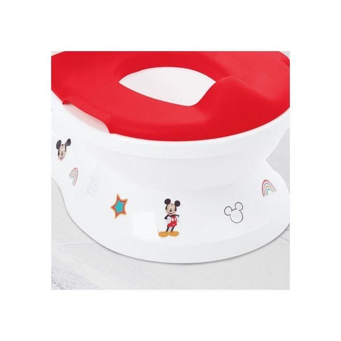 Bright Starts BRI17552 - Orinal 2 en 1 Disney Baby Mickey MySize, Mini Inodoro con Reductor de Asiento y Orinal Extraíble para Fácil Limpieza 5 Bright Starts BRI17552 - Orinal 2 en 1 Disney Baby Mickey MySize, Mini Inodoro con Reductor de Asiento y Orinal Extraíble para Fácil Limpieza 5