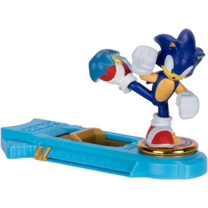 Duo de figuras de Sonic vs Knuckles - MOOSE TOYS - AKEDO - Paquete de batalla rápida, 2 figuras y controles incluidos 2