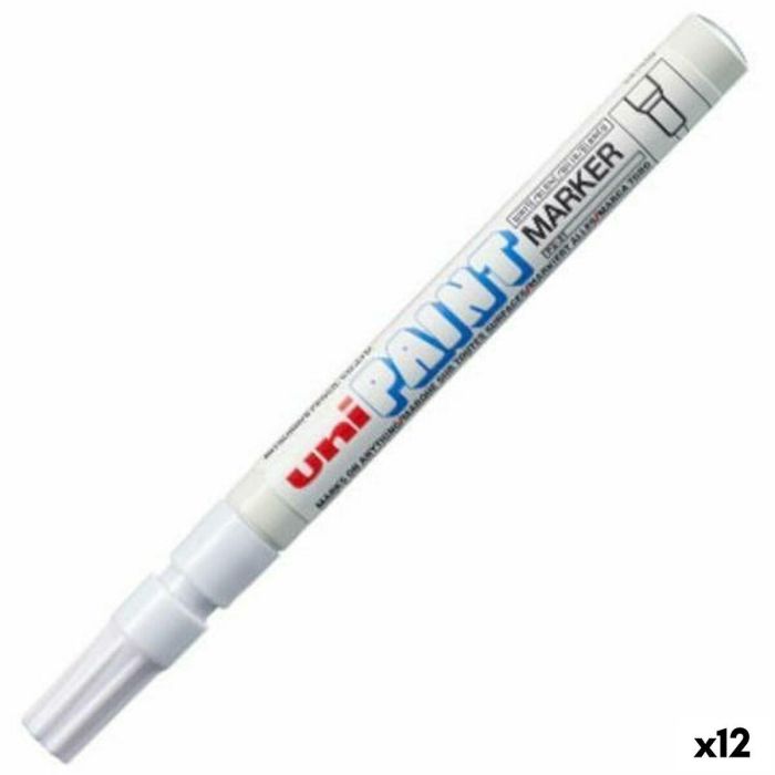 Rotulador permanente Uni-Ball PX-20 Blanco Rotulador permanente Uni-Ball PX-20 Blanco