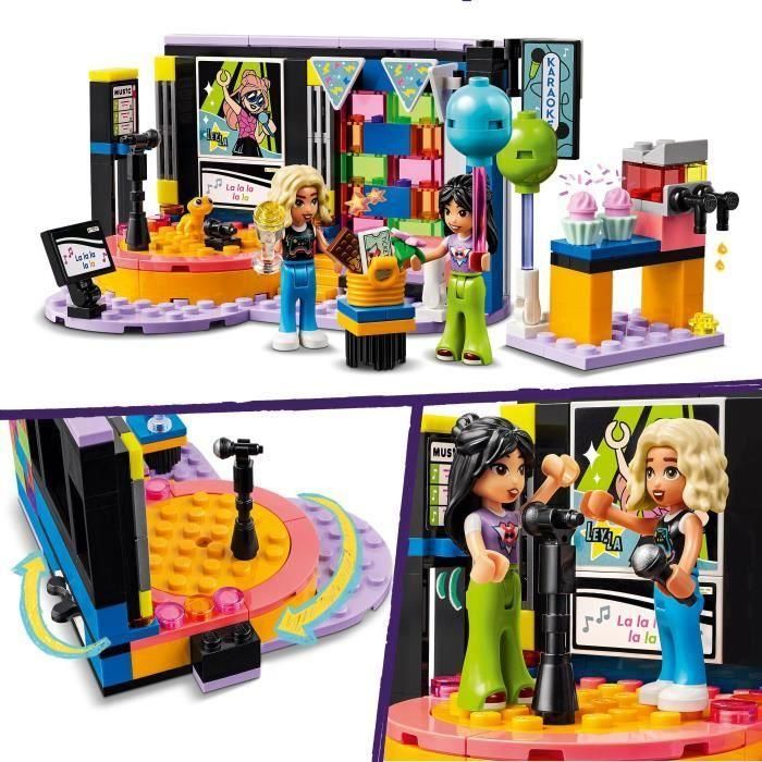 LEGO 42610 Friends Karaoke, Juguete Musical con Muñecas y Figuras de Liann y Nova y un Gecko 2 LEGO 42610 Friends Karaoke, Juguete Musical con Muñecas y Figuras de Liann y Nova y un Gecko 2