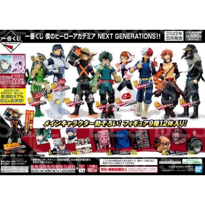 Ichiban Kuji Banpresto My Hero Academia 1 Ichiban Kuji Banpresto My Hero Academia 1