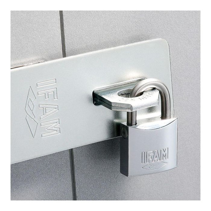 Ifam Portacandado pc430 Acero Estampado, Sujeción Acero Endurecido, Tornillos Ocultos, Fácil Montaje, 131x47mm Ø13mm 1