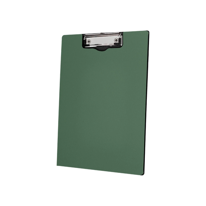 Q-connect Carpeta Miniclip Superior DIN A4 Plástico 50% Reciclado Verde Oliva Grosor 2.1 mm 3