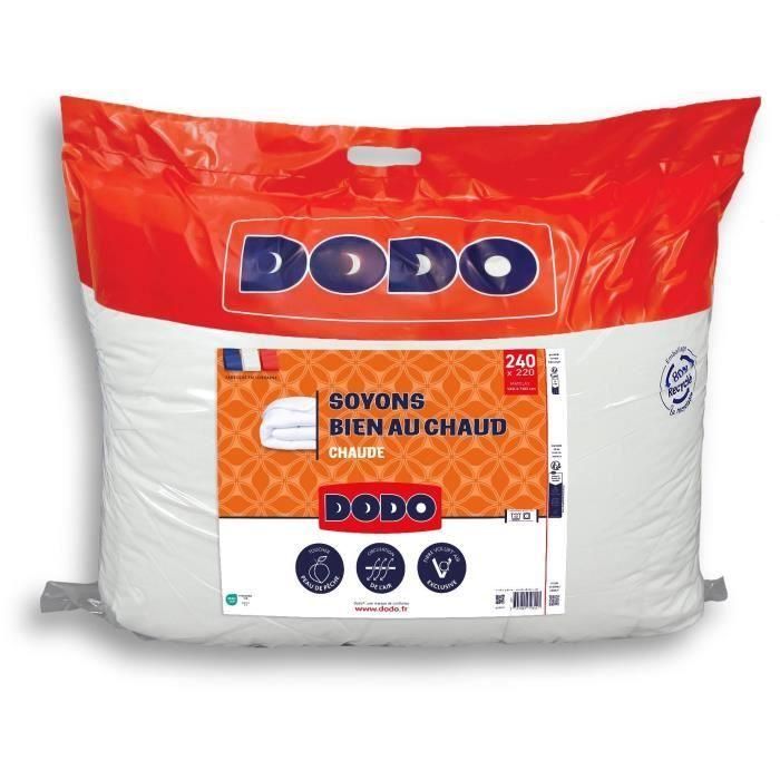 DODO - Edredón - Cálido - 220 x 240 - 400 g/m² - VOLUPT'AIR - Blanco