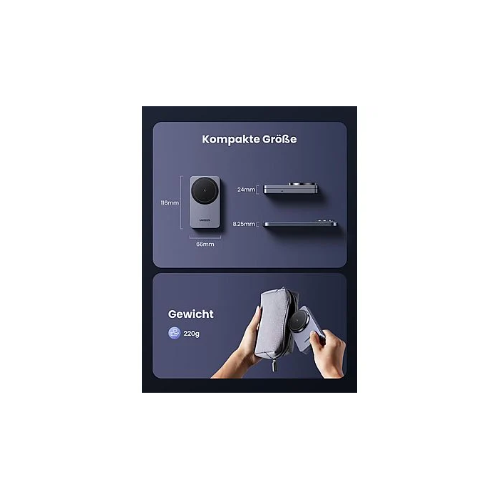 Ugreen 2-In-1 Wireless Charger For Iphone + Airpods 1