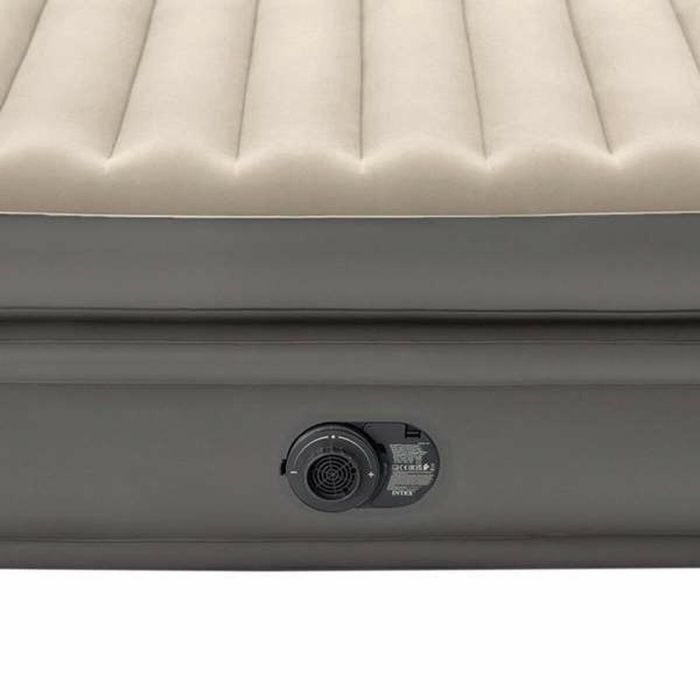 Intex Cama de Aire Queen Prime Comfort Elevated Altura 51 cm Peso Máximo 272 Kg con Bomba Eléctrica Incorporada 4