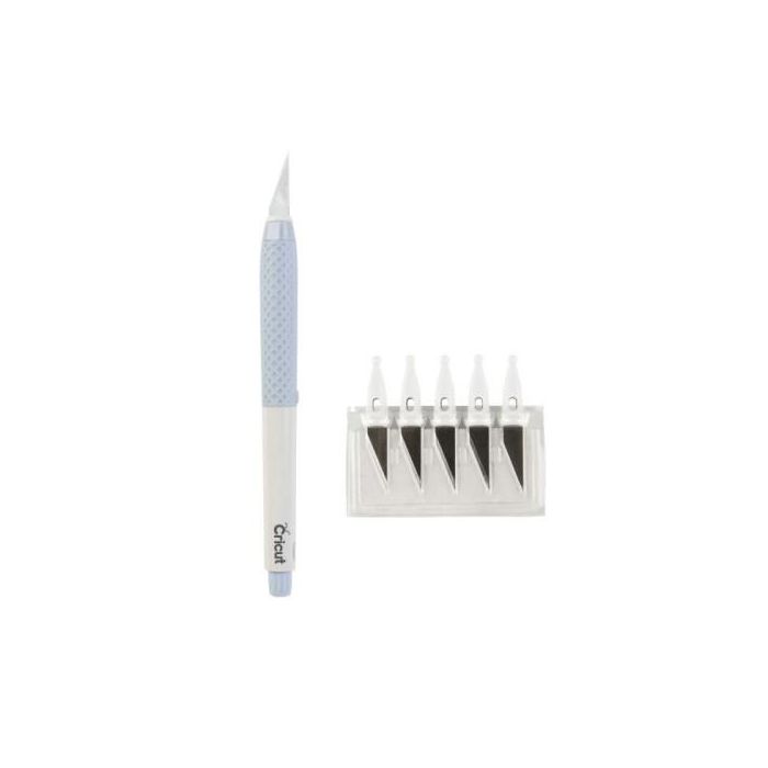 Cricut 2004843 Cuchilla de corte para máquinas de corte, color Azul y Blanco 5 Cricut 2004843 Cuchilla de corte para máquinas de corte, color Azul y Blanco 5