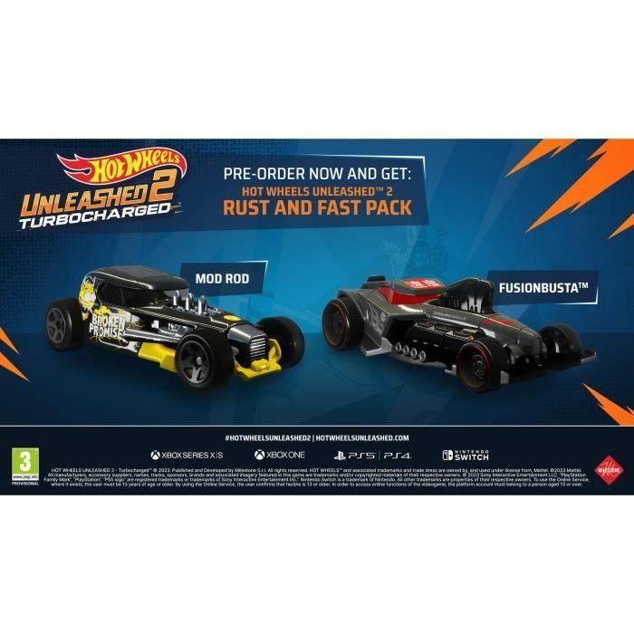 Hot Wheels Unleashed 2 Turbocargado - Juego de PS4 1 Hot Wheels Unleashed 2 Turbocargado - Juego de PS4 1