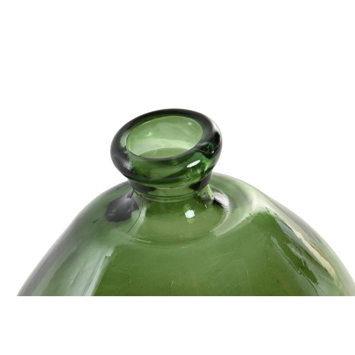 DKD Home Decor Jarrón Urban de Cristal Reciclado Verde Oscuro 32 cm Alto Orgánico 11L 1 DKD Home Decor Jarrón Urban de Cristal Reciclado Verde Oscuro 32 cm Alto Orgánico 11L 1