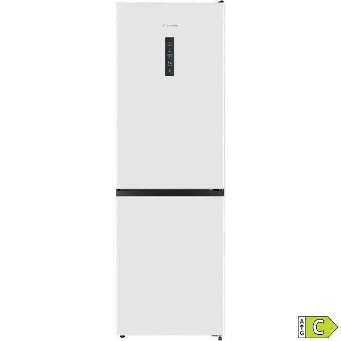 Frigorífico combinado Hisense RB390N4BWC 186 Blanco 304 L 4 Frigorífico combinado Hisense RB390N4BWC 186 Blanco 304 L 4