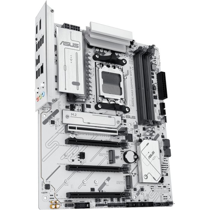 ASUS Placa Base B650E MAX GAMING WiFi W ATX DDR5 Socket AM5 para AMD Ryzen 7000/8000/9000 Series con WiFi 6E y 2.5Gb Ethernet 3 ASUS Placa Base B650E MAX GAMING WiFi W ATX DDR5 Socket AM5 para AMD Ryzen 7000/8000/9000 Series con WiFi 6E y 2.5Gb Ethernet 3