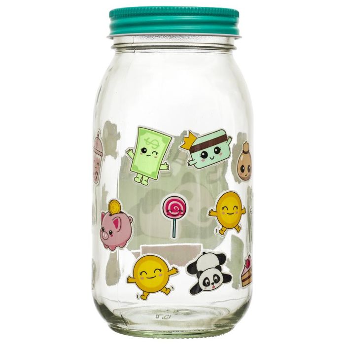 Hucha- Tarro Vidrio Kawaii The Concept Factory 5
