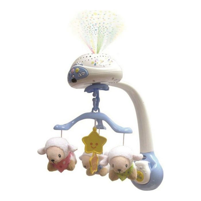 Vtech Baby Móvil Musical Lumi Mobile Contador de Ovejas Azul 3 en 1 con Proyector Desmontable y Control Remoto 0 Vtech Baby Móvil Musical Lumi Mobile Contador de Ovejas Azul 3 en 1 con Proyector Desmontable y Control Remoto 0
