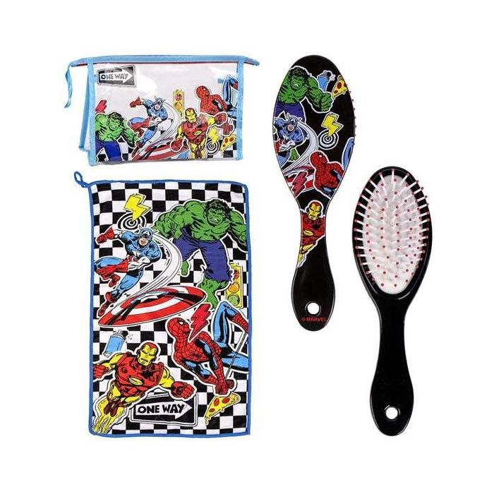 Cerdá Neceser de Viaje y Aseo Infantil para Accesorios, Diseño Avengers, Color Azul, 23.0 x 15.0 x 8.0 cm, para Niños +3 Años