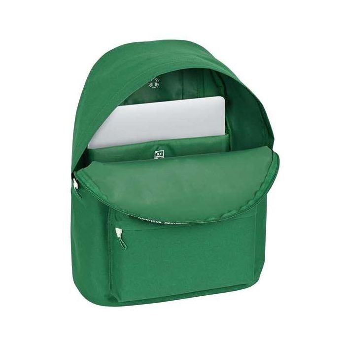 Safta Mochila Portátil 14,1" Real Betis Balompie 31x41x16cm Reciclado Verde 3