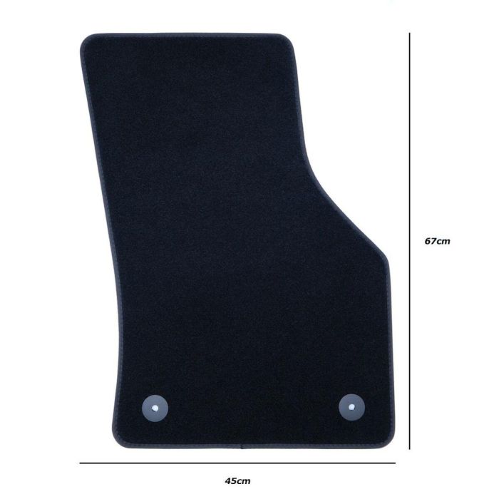 Alfombrilla para Coche OCC Motorsport OCCVW0022RD Rojo 2 Alfombrilla para Coche OCC Motorsport OCCVW0022RD Rojo 2