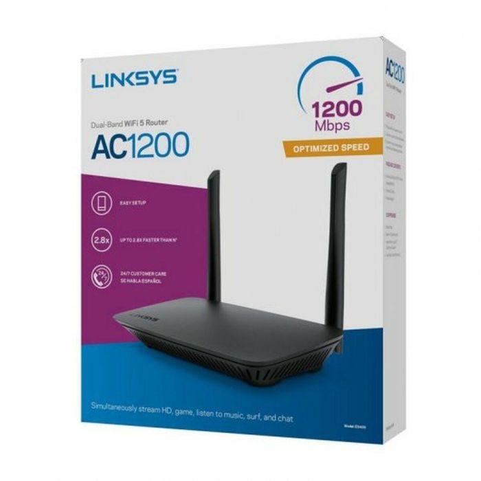 Router Inalámbrico Linksys RJ45 Negro Wi-Fi 5 GHz 1