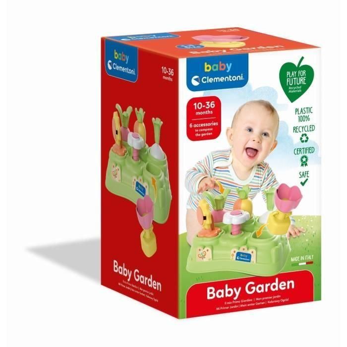CLEMENTONI Baby - Mi primer jardín - Juego de aprendizaje temprano - Primeras actividades 4 CLEMENTONI Baby - Mi primer jardín - Juego de aprendizaje temprano - Primeras actividades 4