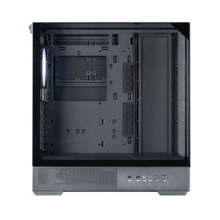 Zalman P40 Prism Black Midi Tower PC Negra para ATX/Micro ATX/Mini-ITX con ventana lateral y bahías 2.5/3.5" 4