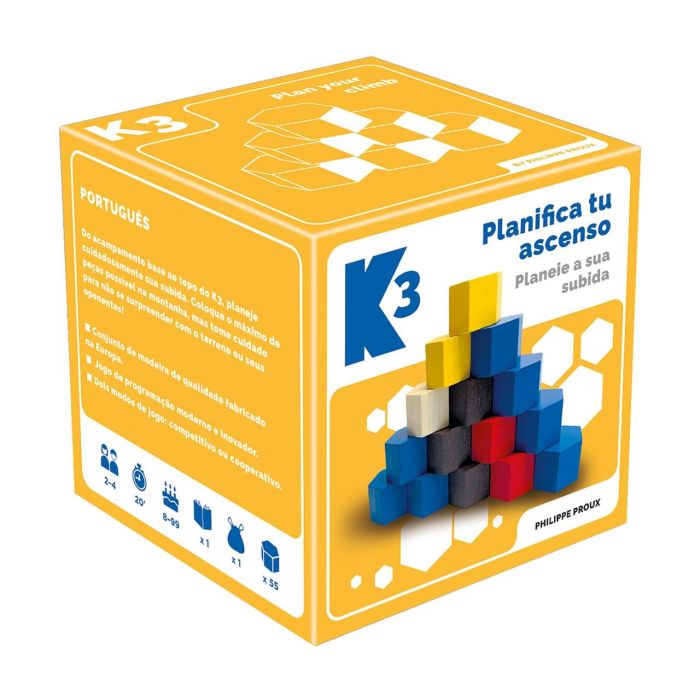 Lúdilo K3 803062 Juego de Mesa K3, Español, Portugués, +8 años 2