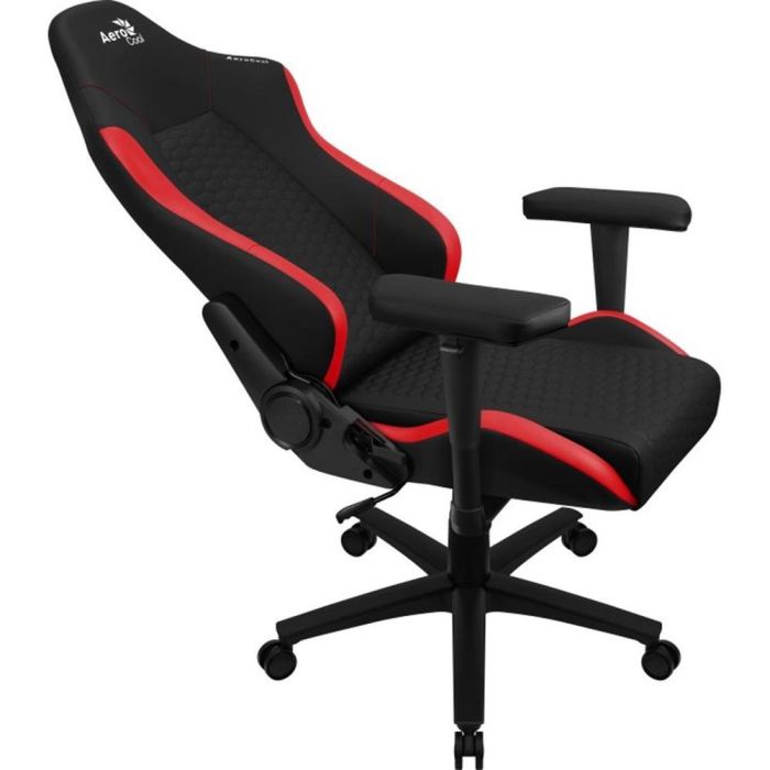 Aerocool Silla Gaming Crown Negra Roja, Ergonómica, Cuero Sintético Premium, Cojines Ajustables, Hasta 150 kg 2 Aerocool Silla Gaming Crown Negra Roja, Ergonómica, Cuero Sintético Premium, Cojines Ajustables, Hasta 150 kg 2